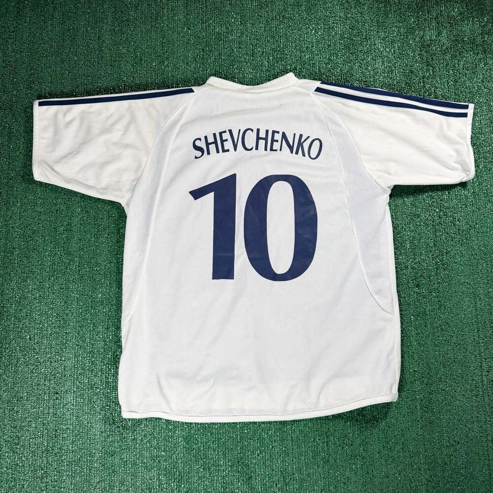Vintage Adidas Dynamo Kyiv 2003-04 Soccer Jersey Home Shirt Shevchenko 10 - Picture 2 of 8
